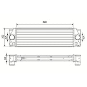 Valeo Intercooler (Charge Air Cooler) 881575