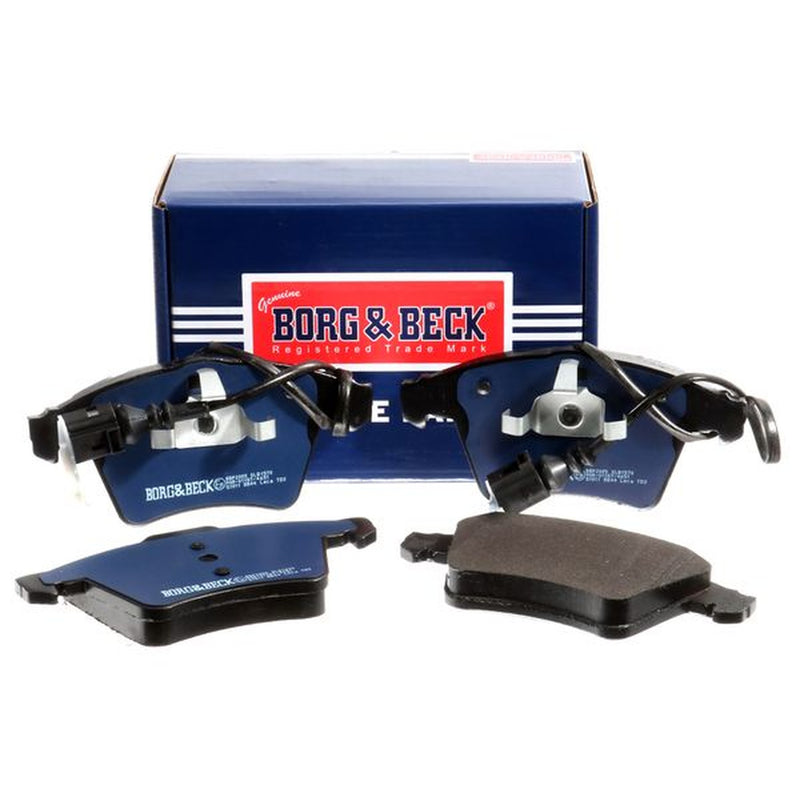 Borg & Beck Front & Rear Brake Discs & Pads fits VW Touareg 2003-2010 2.5