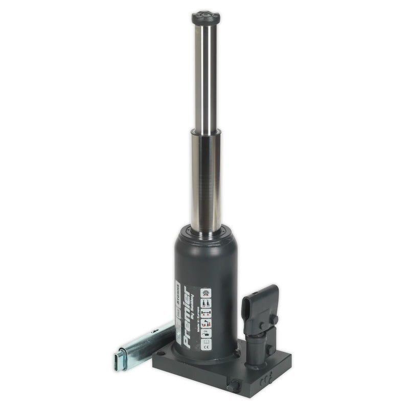 Sealey Premier Telescopic Bottle Jack 5 Tonne PTBJ5 Sealey - Dynamic Drive