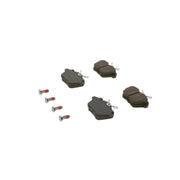 Bosch Front & Rear Pads fits Alfa Romeo 166 1998-2007 2.0 2.4
