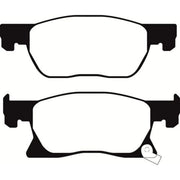 Abtex Front Brake Pad Set PLU2306