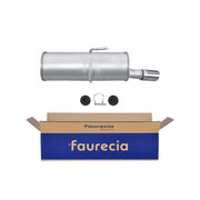 Hella End Silencer Rear fits Peugeot 406 2000-2004 1.8