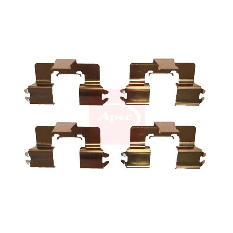 Apec Brake Pad Accessory Fitting Kit Rear fits Mazda MX-5 1998-2005 1.6 1.8