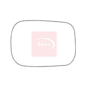 Apec Exterior Wing Mirror Glass both sides fits Volvo XC70 I Cross Country