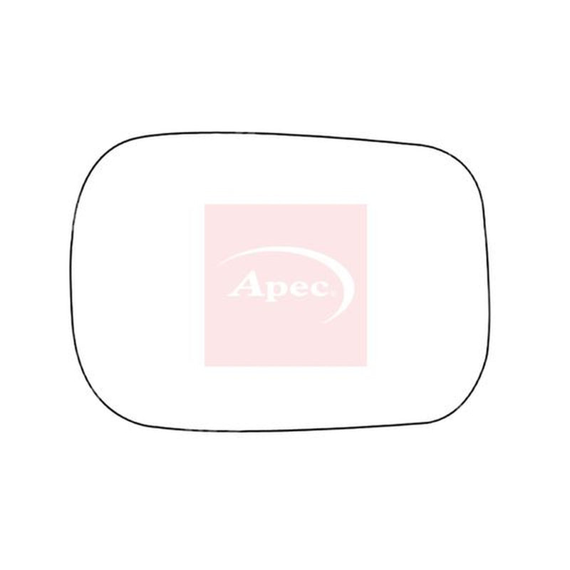 Apec Exterior Wing Mirror Glass both sides fits Volvo XC70 I Cross Country