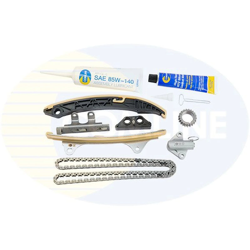 Comline Timing Chain Kit Set 162 Links fits Hyundai Accent IV 2010 on 1.4