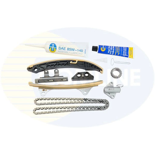 Comline Timing Chain Kit Set 162 Links fits Hyundai Accent IV 2010 on 1.4