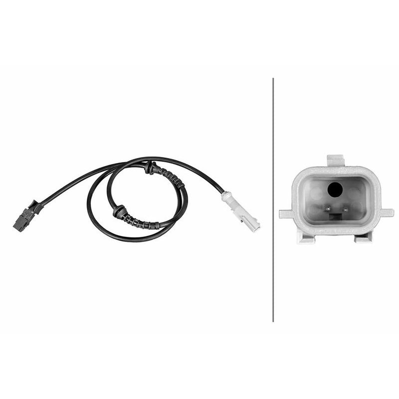 Hella ABS Wheel Speed Sensor Rear Left fits Renault Twingo II 2008-2014 1.6