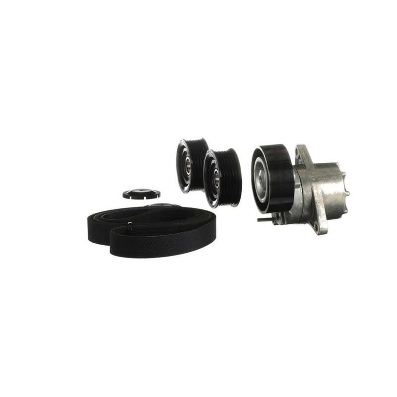 Gates V-Ribbed Belt Set fits Mercedes-Benz C-Class 1998-2000 202.134