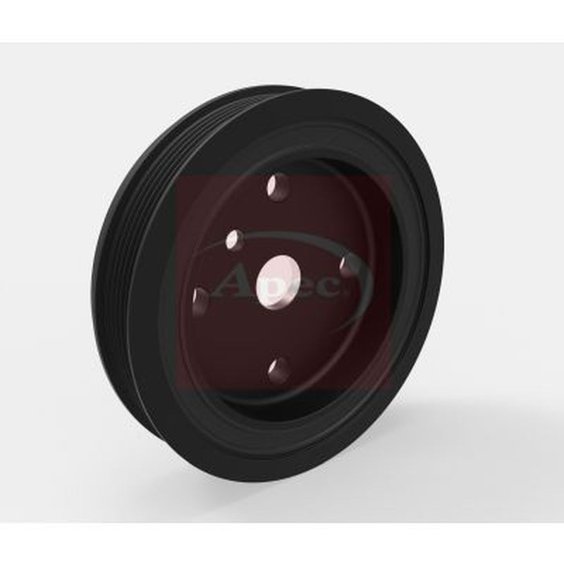 Apec Crank Shaft Belt Pulley fits Volvo S60 I 2001-2010 2.4