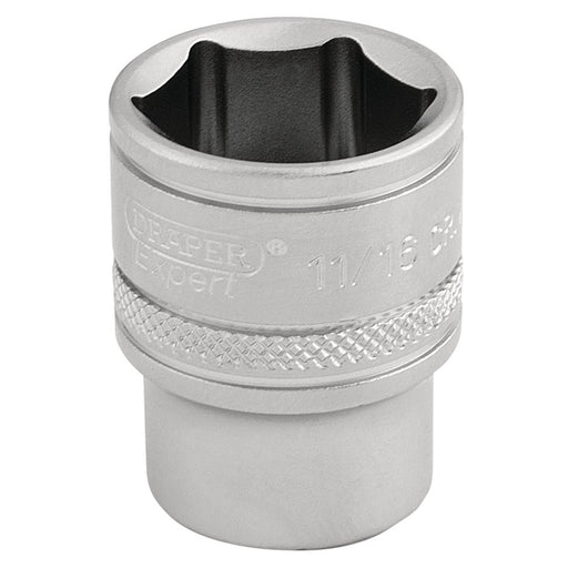 Draper 6 Point Imperial Socket, 3/8" Sq. Dr., 11/16" 16573 Draper - Dynamic Drive