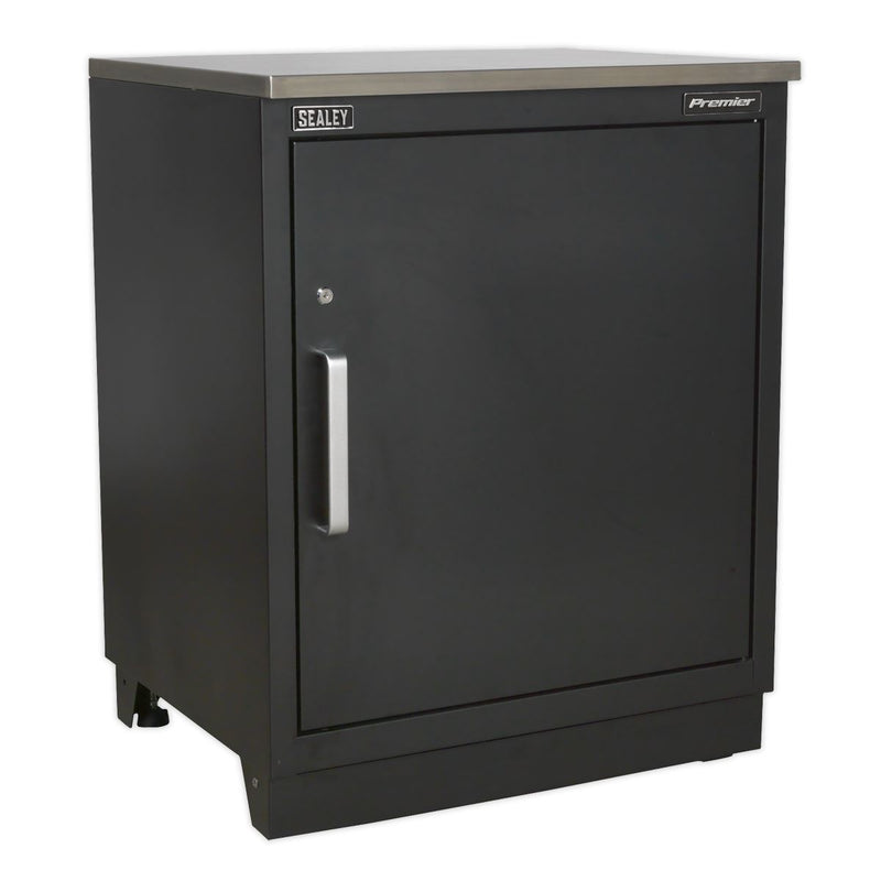 Sealey Premier Premier Storage System with Oak Worktop 5.6m APMSOAK Sealey Premier - Dynamic Drive