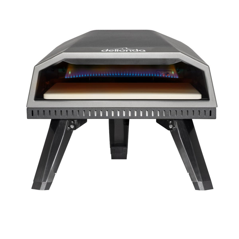 Dellonda Gas Pizza Oven with Water-Resistant Cover/Carry Bag & 12" Pizza Peel Dellonda - Dynamic Drive