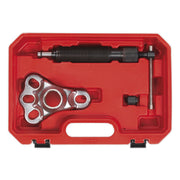 Sealey Hydraulic Hub Puller Set 10 Tonne Ram Drive Shaft for Four Five Stud Hubs Sealey  - Dynamic Drive