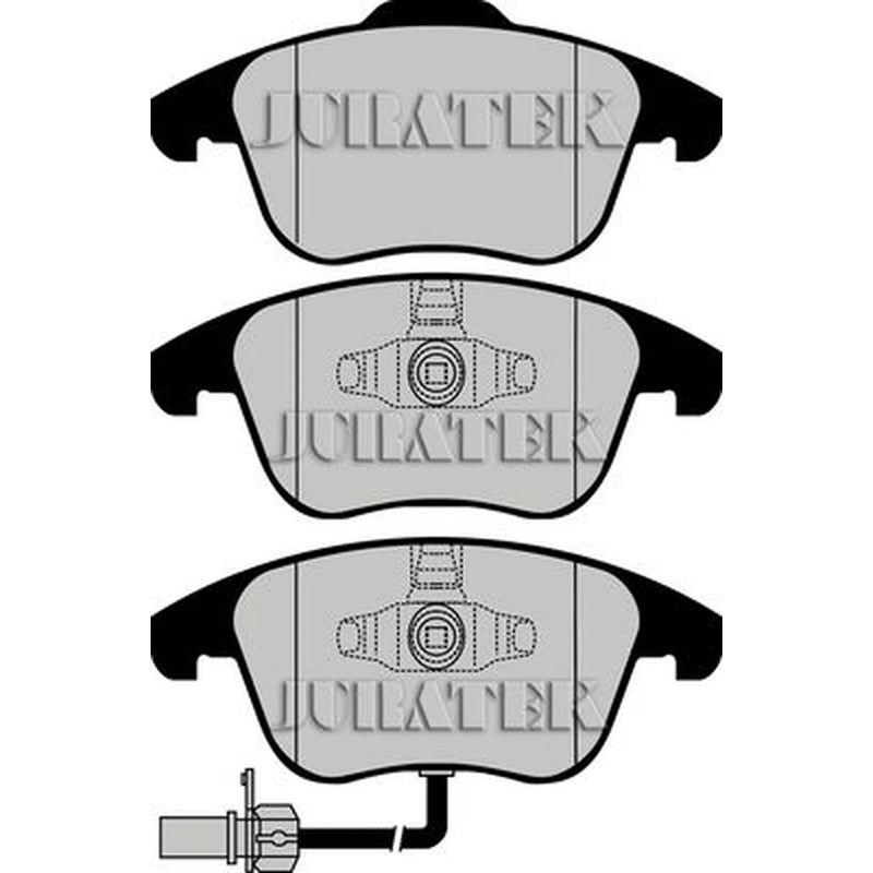 Juratek Front Brake Pad Set fits Audi A4 Allroad B8 2009-2016 2.0 3.0