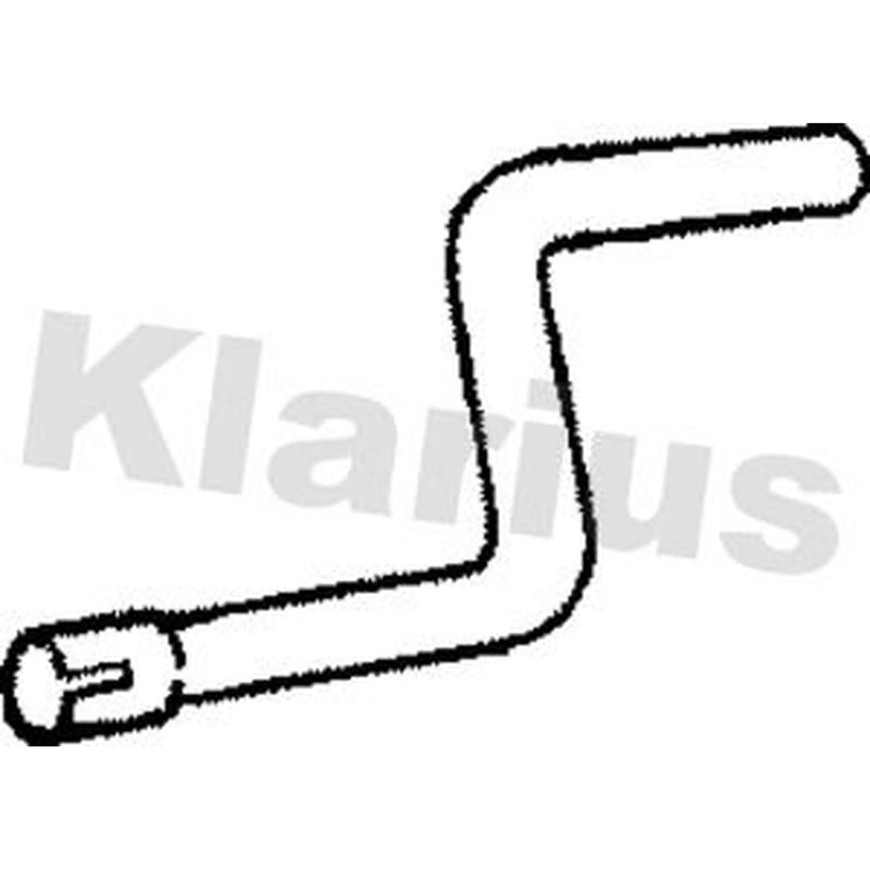 Klarius Exhaust Pipe OD fits Ford Mondeo III Turnier 2000-2007 1.8