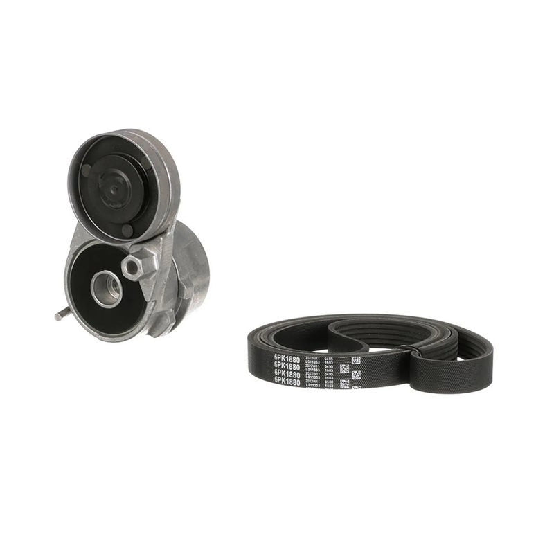 Gates V-Ribbed Belt Set fits Audi A4 B5 1995-2001 2.4 2.6 2.8
