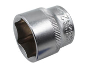 Faithfull Hex Socket 3/8in Drive 24mm Faithfull - Town Tools