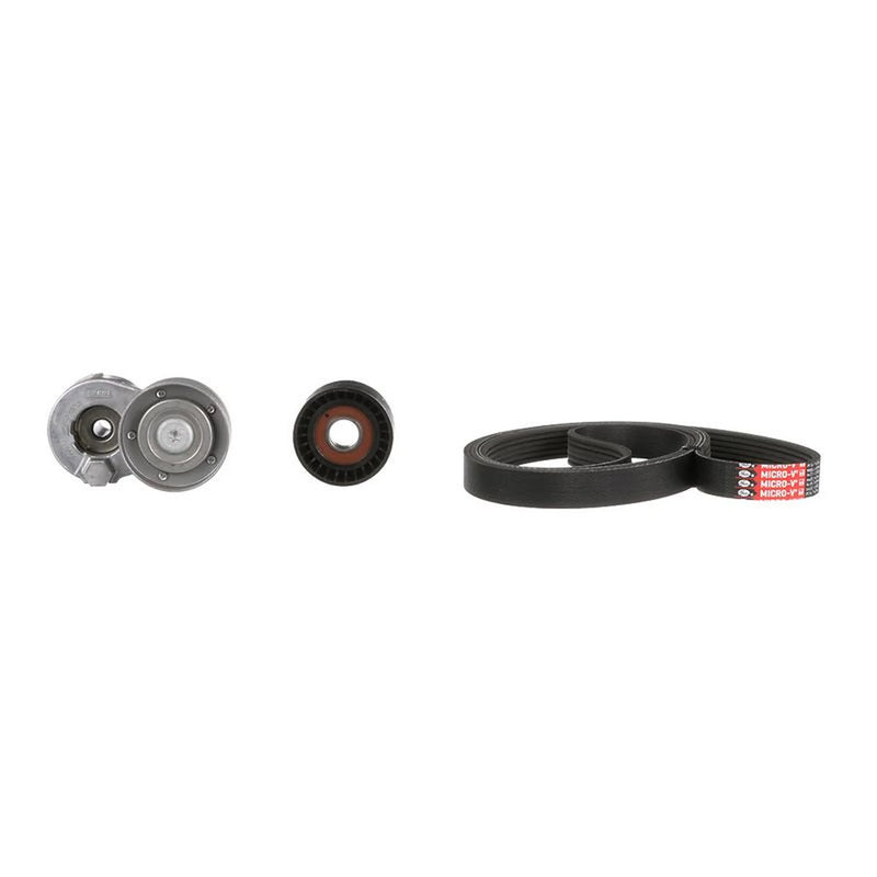Gates V-Ribbed Belt Set fits Mitsubishi Carisma 2000-2006 1.9