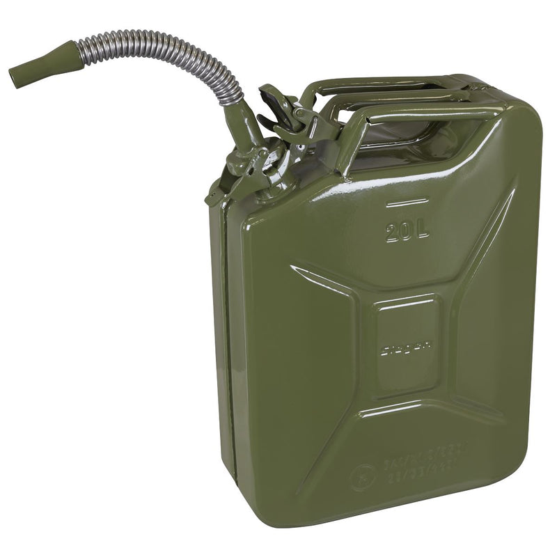Siegen Jerry Can 20L - Green JCY20G Siegen - Dynamic Drive