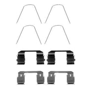 Mintex Brake Pad Accessory Fitting Kit Front fits Honda Accord VII 2003-2008