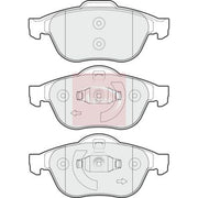 Apec Front & Rear Brake Discs & Pads fits Renault Megane II 2007-2008 2.0