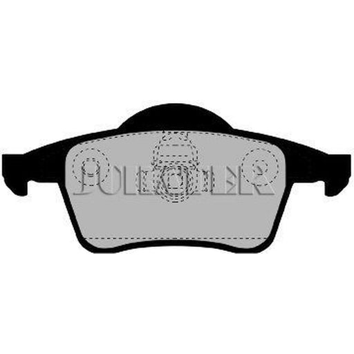 Juratek Rear Brake Pad Set fits Volvo S60 I 2000-2010 2.0 2.4 2.5