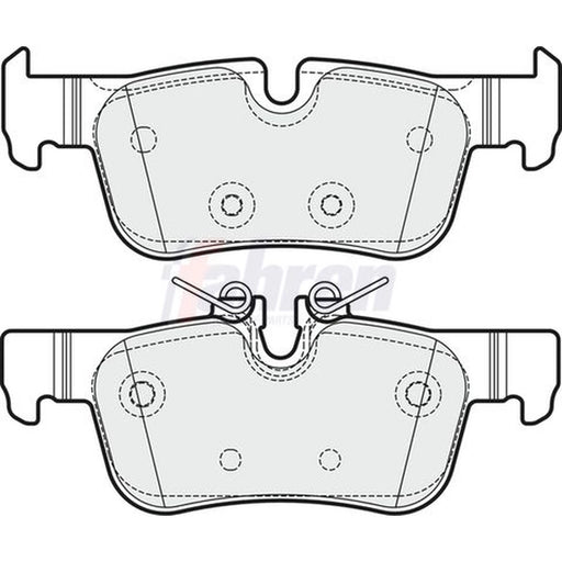 Fahren Rear Brake Pad Set FBP3750