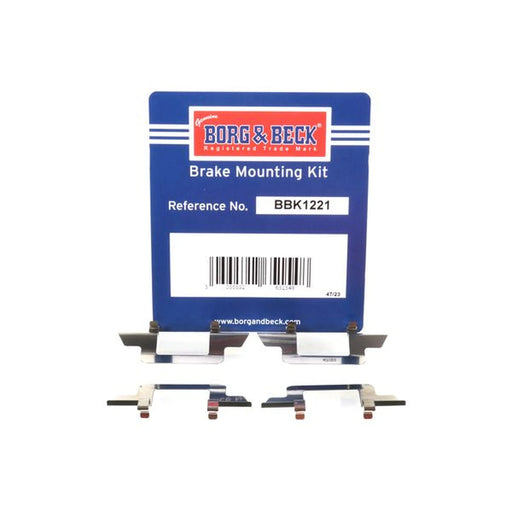 Borg & Beck Brake Pad Accessory Fitting Kit Front BBK1221