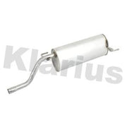 Klarius Box With Tail Pipe Rear fits Ford Focus I 1998-2004 1.6