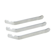 Silverline Metal Tyre Levers Removal Tool Cycling Bicycle Mountain Bike 3 Pieces Silverline  - Dynamic Drive
