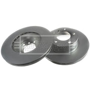 Borg & Beck Front Brake Vented Discs & Pads fits BMW 1 2006-2013