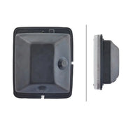 Hella Reversing Lamp Right fits Mercedes-Benz Citaro 1998-2000
