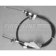 First Line Handbrake Cable Right Rear fits Toyota Yaris/Vitz 2010-2020