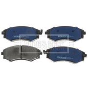 Borg & Beck Front Brake Vented Discs & Pads fits Ssangyong Rexton II 2002-2012