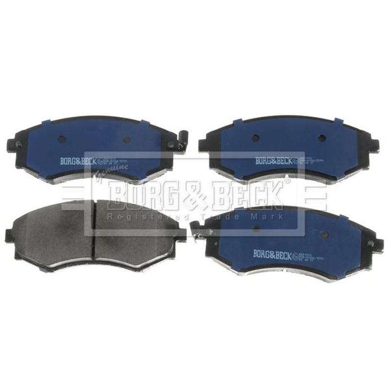 Borg & Beck Front Brake Vented Discs & Pads fits Ssangyong Rexton II 2002-2012