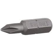 Teng Tools 1/4" PH Bits 25mm PH1 3 pcs Teng Tools - Dynamic Drive