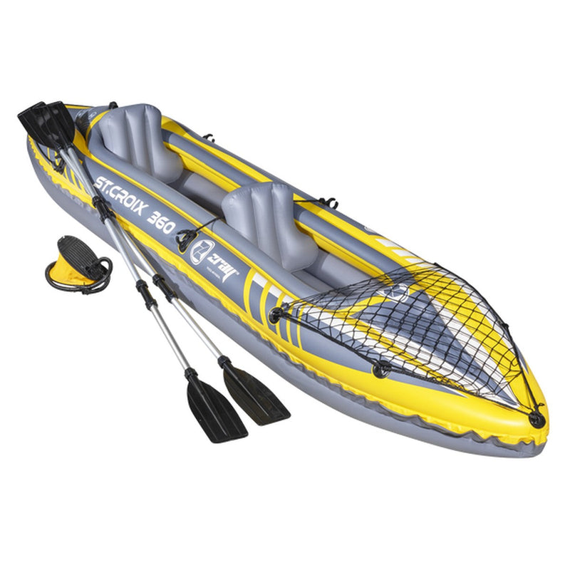 Dellonda Inflatable 2-Person Kayak/Canoe Set with Pump, Carry Bag & 2 Oars Dellonda - NN4 Online