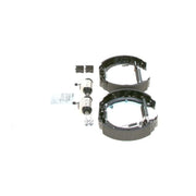 Bosch Brake Shoe Set Axle Kit fits Mitsubishi Colt VI 2004-2012 1.1 1.3 1.5