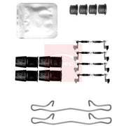 Apec Brake Pad Accessory Fitting Kit Rear fits Dacia Duster 2023 on 1.2 1.6