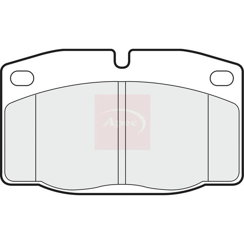 Apec Front Brake Pad Set PAD581