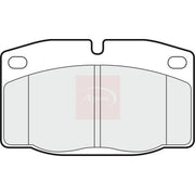 Apec Front Brake Pad Set fits Bedford Astra Van Estate 1984-1991 1.3 1.6 1.7