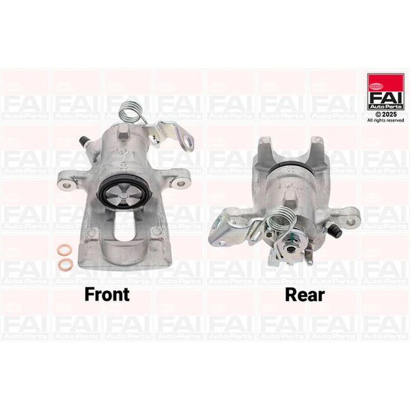 FAI Brake Caliper Assembly Rear Right fits Opel Astra G 1998-2009