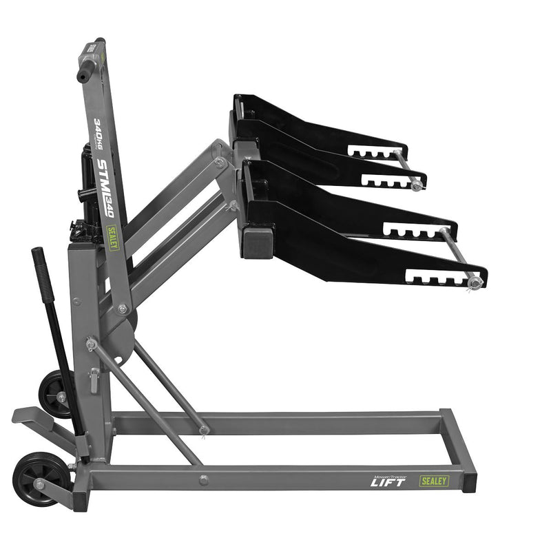 Sealey Premier Hydraulic Mower/Tractor Lift 340kg Capacity STML340 Sealey Premier - Dynamic Drive
