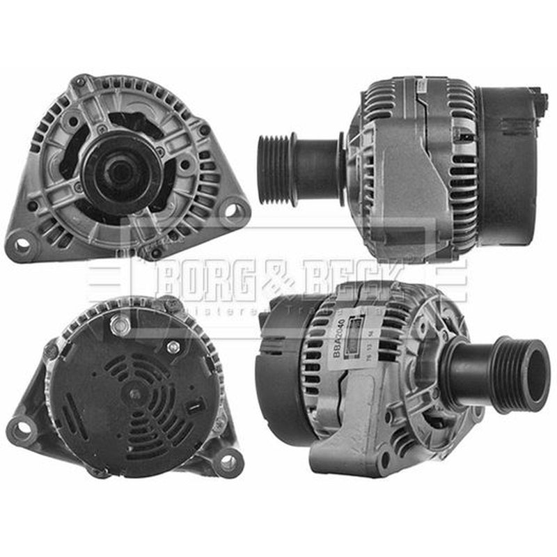 Borg & Beck Car Alternator 12V fits Saab 9-3 1998-2003 2.0 2.3
