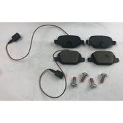 Juratek Rear Brake Pad Set fits Abarth 500 / 595 / 695 2008 on 1.4