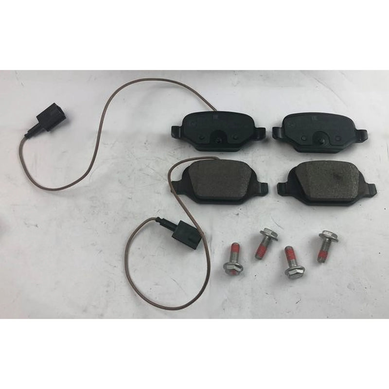 Juratek Rear Brake Pad Set fits Abarth 500 / 595 / 695 2008 on 1.4
