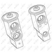 NRF Air Conditioning Expansion Valve Front 38379