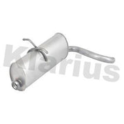 Klarius Box With Tail Pipe Rear fits Citroën Berlingo 1996-2011 1.4 1.6 1.8