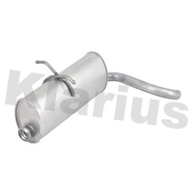 Klarius Box With Tail Pipe Rear fits Citroën Berlingo 1996-2011 1.4 1.6 1.8